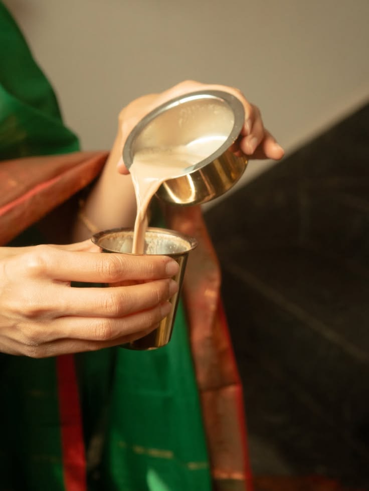 Brewing South Indian Filter Coffee (or KAAPI)